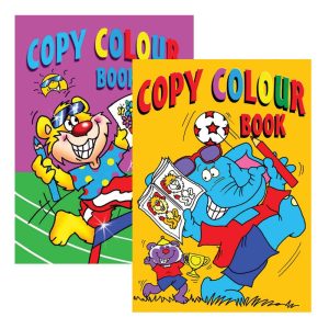 Wholesale A4 Copy Colour Book, 24 Pages, 4 Assorted - 2015