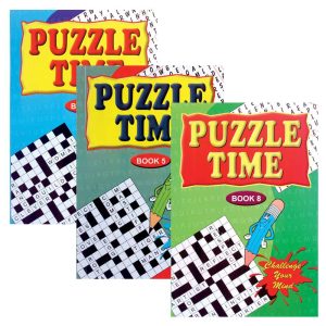 Wholesale A5 Puzzle Time Book, 160 Pages -2080
