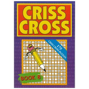 Wholesale Criss Cross Puzzle Book, 4 Assorted, 160 Pages - 3025