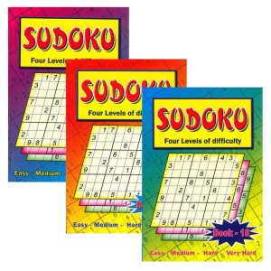 Wholesale A5 Sudoku Book, 144 Pages - 3035