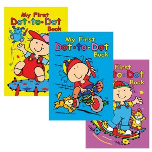 Wholesale My First A4 Dot To Dot Book, 40 Pages, 4 Assorted - 3145