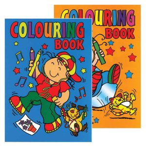 Wholesale A4 Colouring Book, 48 Pages, 4 Assorted - 3185