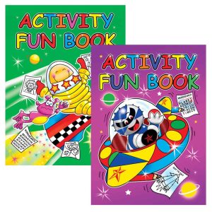 Wholesale A4 Activity Fun Book, 40 Pages, 4 Assorted - 3205