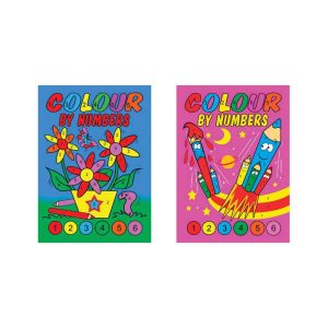 Wholesale A4 Colour By Numbers, 40 Pages, 4 Assorted - 735