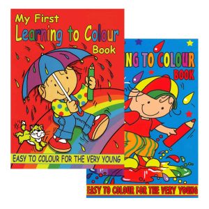 Wholesale A4 My First Colouring Book, 40 Pages, 2 Assorted - 840