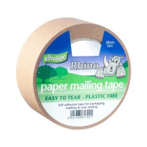 Wholesale Rhino 48mm X 50m Paper Mailing Tape - PM02124850RH