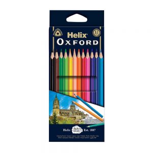 Oxford 12x7" Colouring Pencils (PK12)