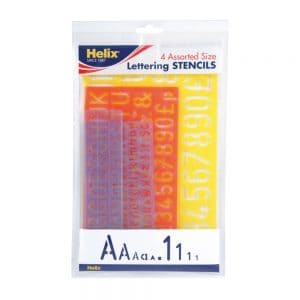 Wholesale Helix 4 piece Assorted Stencil Set - H40891