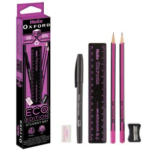 Oxford Eco Student Set Pink (PK8)