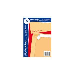 Manilla Brown Half Board Back Envelopes, C5 162x229mm (10s) (PK1)