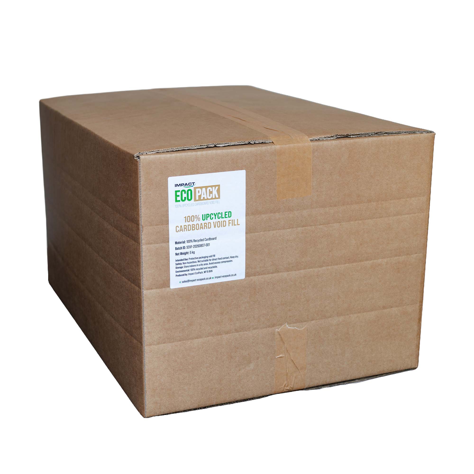 Impact EcoPack Shredded Cardboard Void Fill - 5kg - Image 3